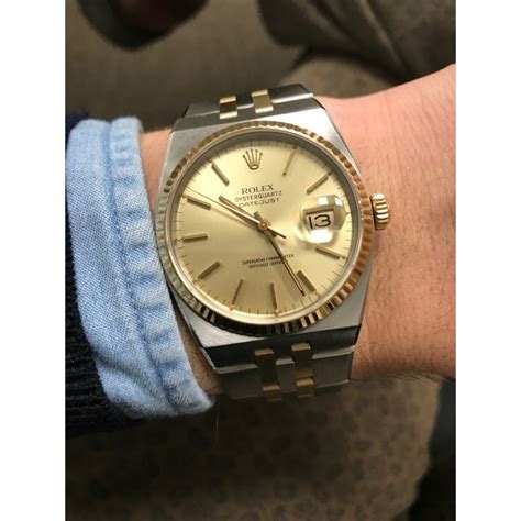 rolex 17013 oysterquartz datejust|Rolex quartz oyster perpetual.